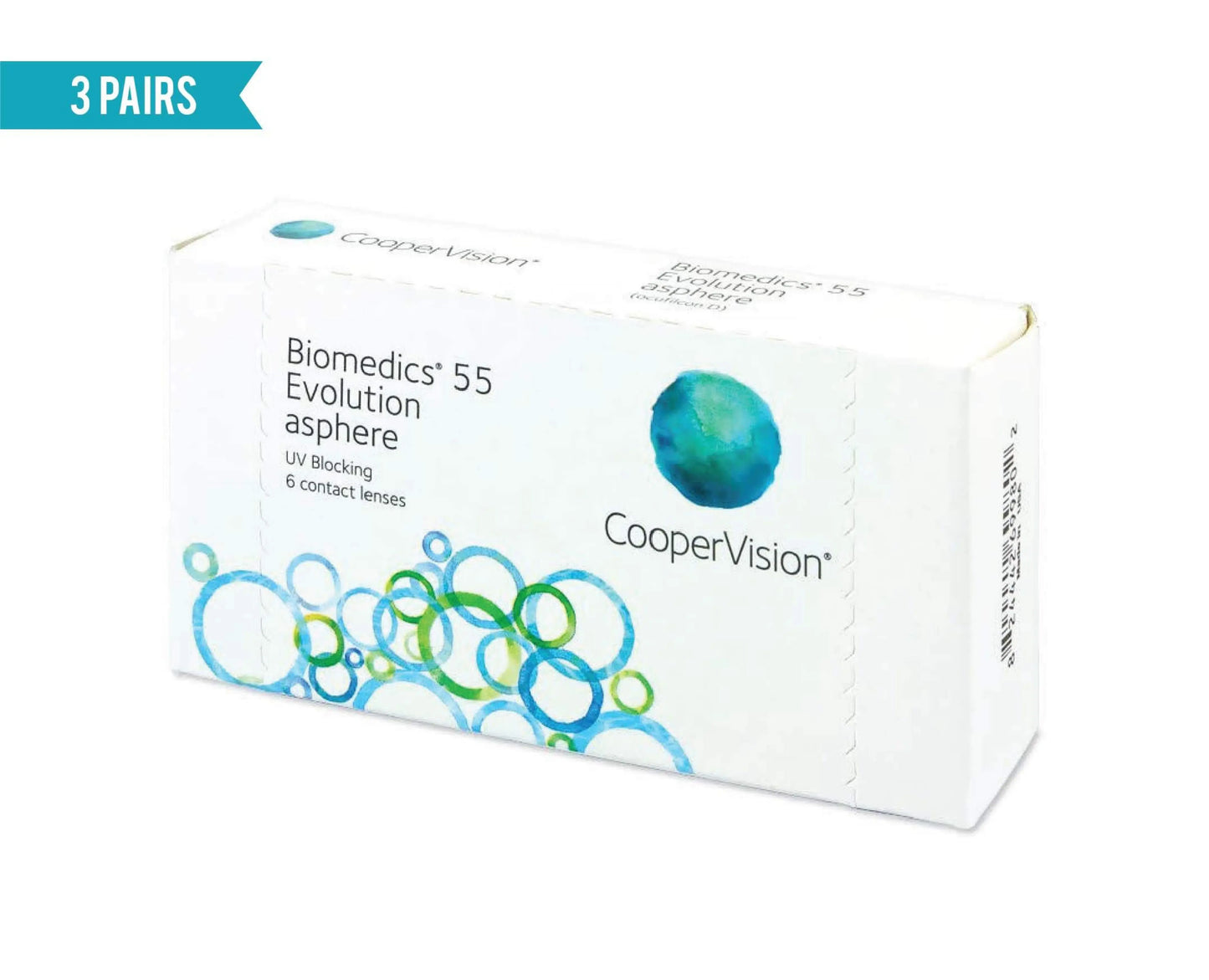 Coopervision Biomedics UV 55 ( 3 pairs pack)