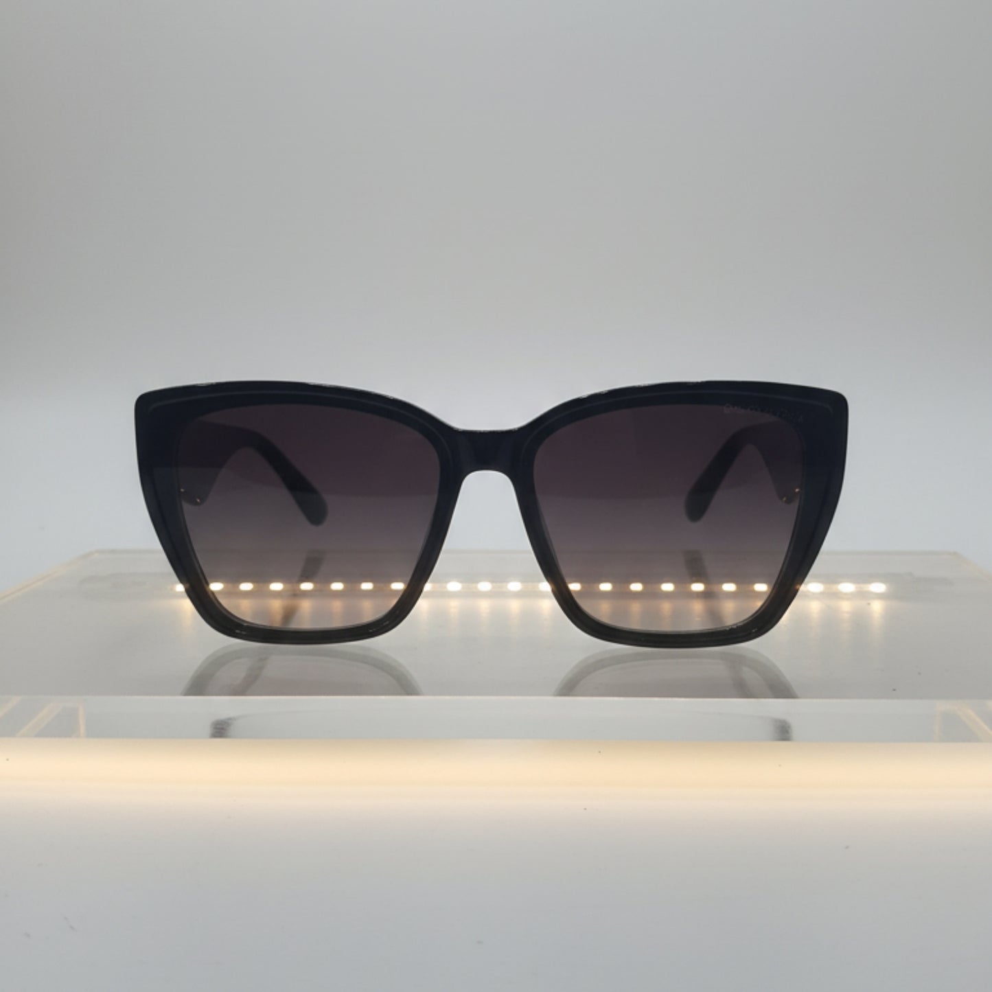 SunForge Black Polarized Fashion Shades