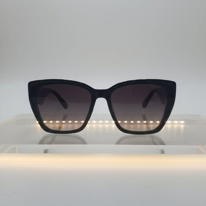 SunForge Black Polarized Fashion Shades