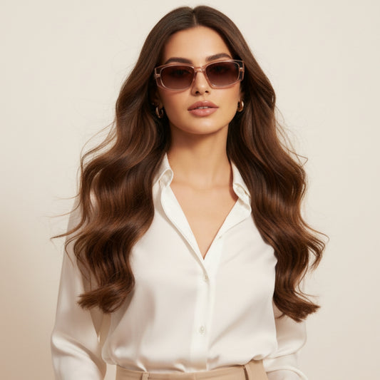 AeroLite Brown Polarized  Sunglasses -P9654-