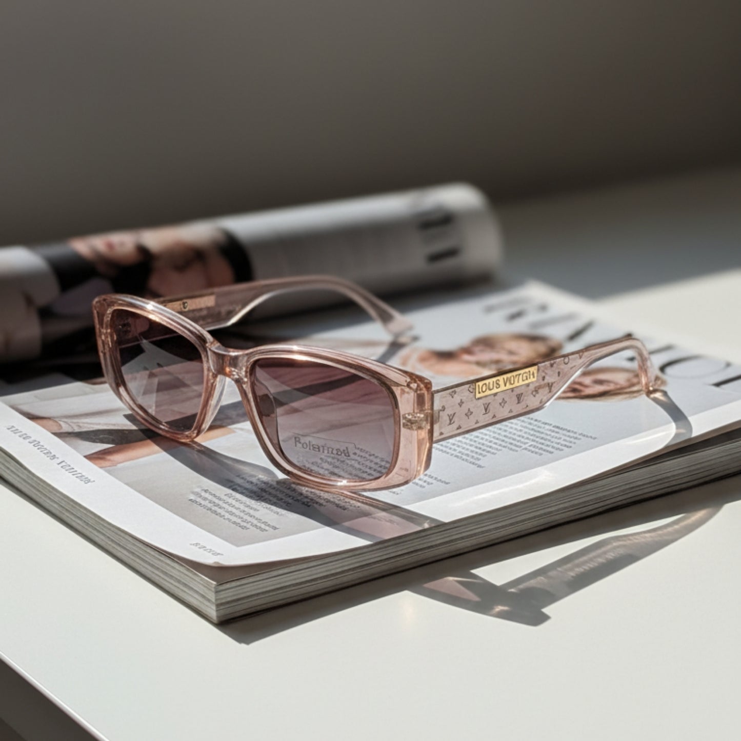 AeroLite Brown Polarized  Sunglasses -P9654-