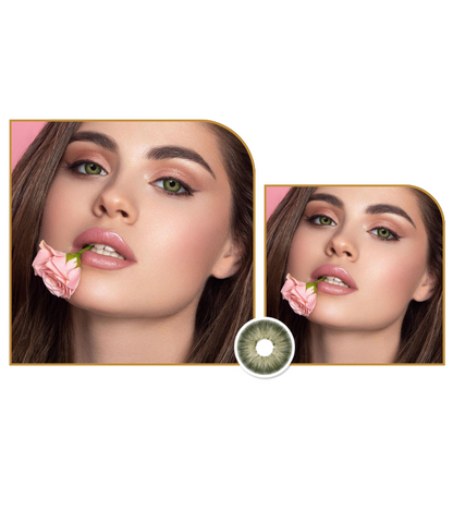Veni Amazonia Green Colored Contact Lens - VC-30