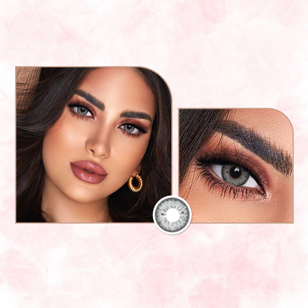 Veni Romona Gray Colored Contact Lens - VC-08