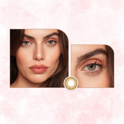 Veni Latte Colored Contact Lens – VC-25