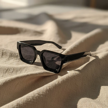 Vintage Polarized Sunglasses – Black