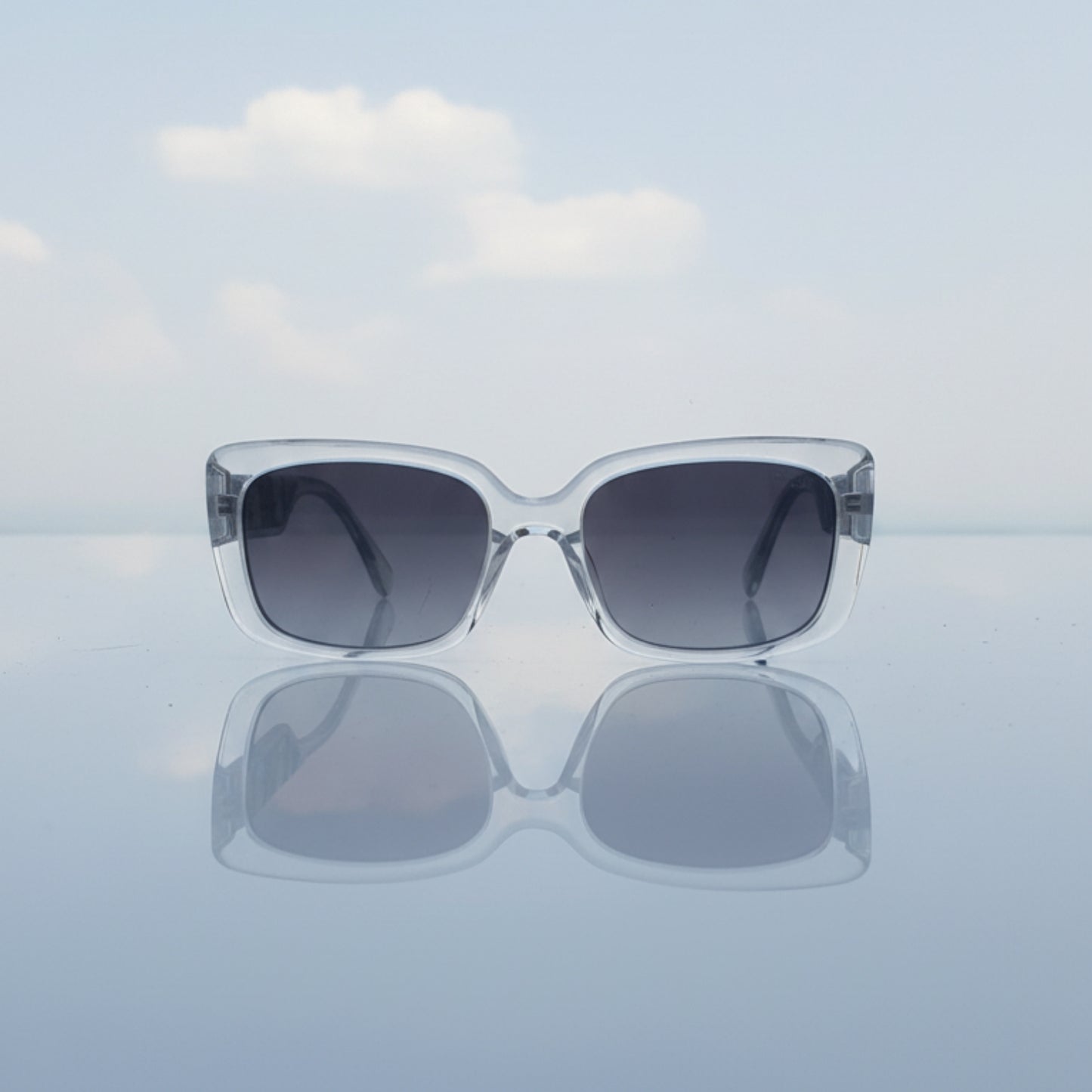 ThickWave White Marble Polarized Sunglasses