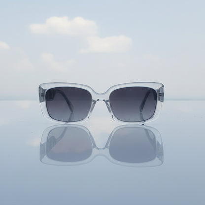 ThickWave White Marble Polarized Sunglasses