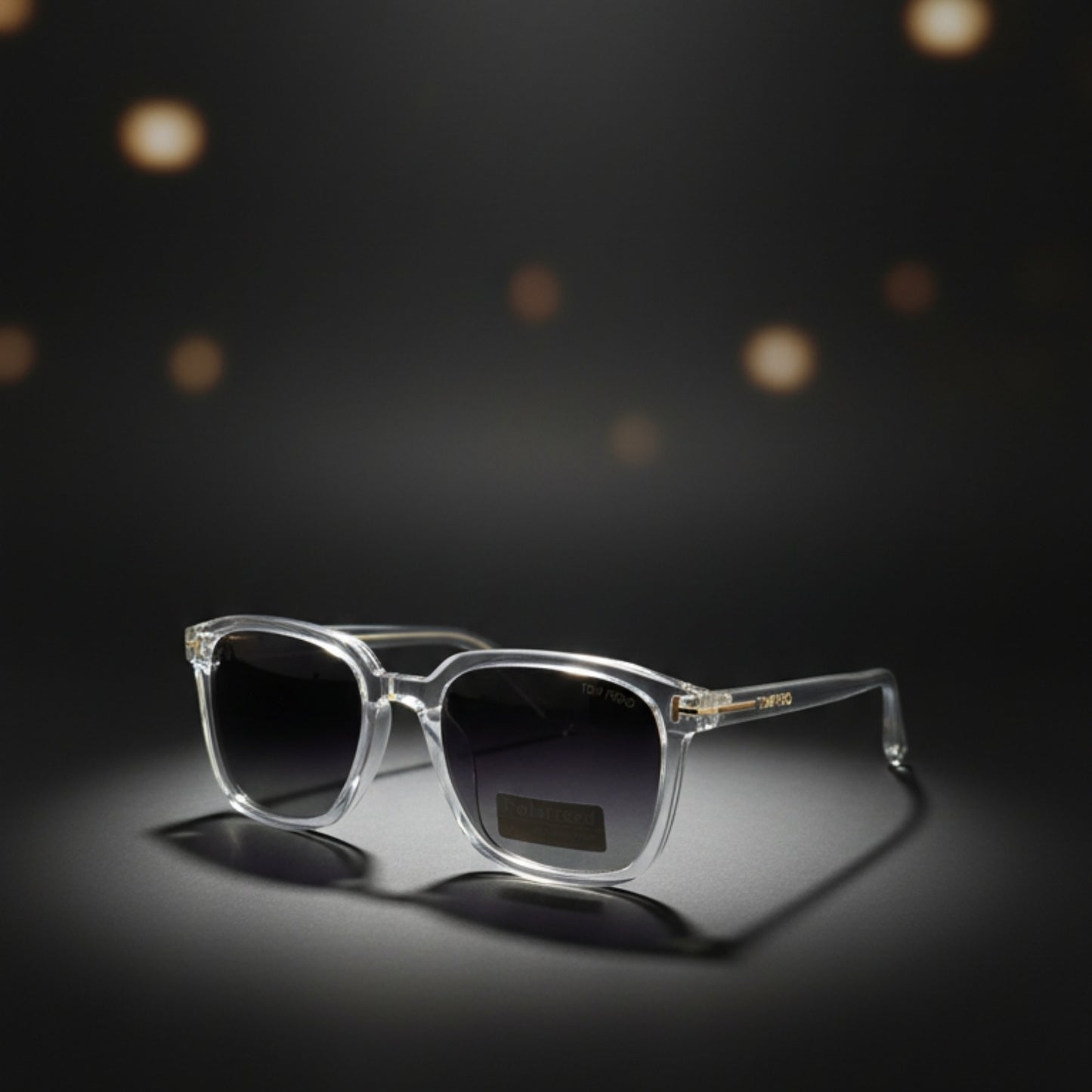 Retro White transprant Luxury Sunglasses
